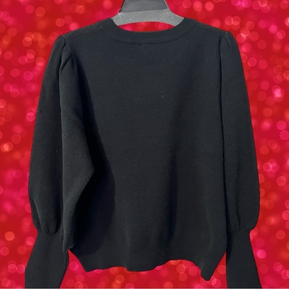 Nanette Lepore Hot Lips Sweatshirt Valentine’s Day Kiss Size XL NEW Ships Fast! - Picture 2 of 6